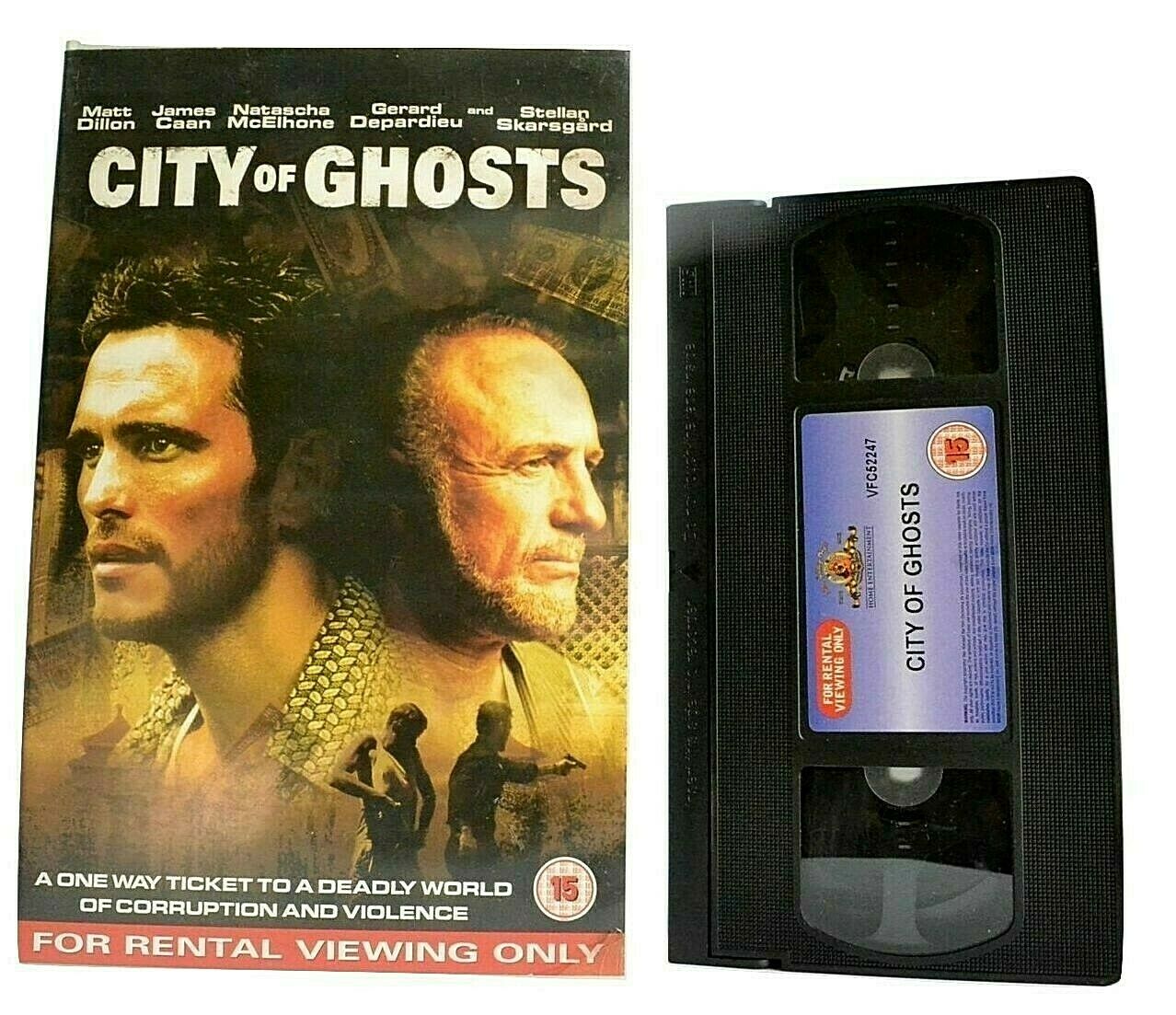 City Of Ghosts: Cambodian Hell - Large Box - Matt Dillon / James Caan - Pal VHS-