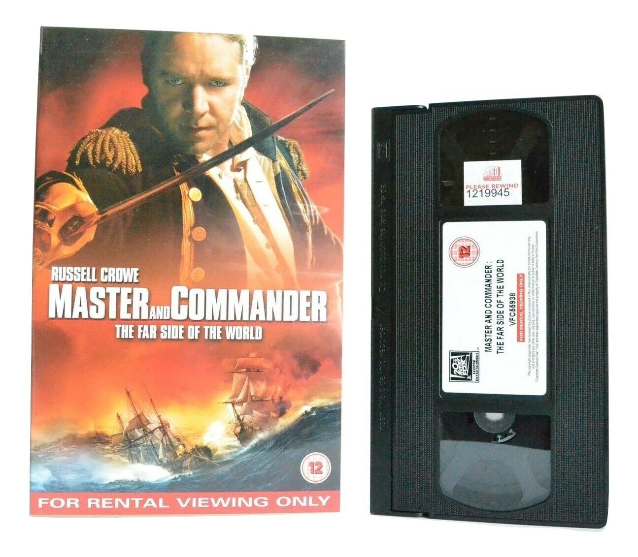 Master And Commander: The Far Side Of The World - War Drama - R.Crowe - Pal VHS-