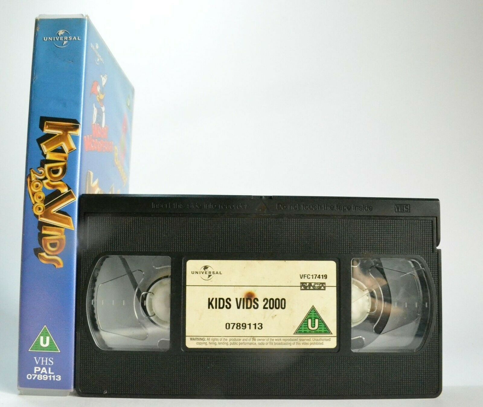 Kids Vids 2000: Woody Woodpecker - Barney - Bagpuss - Maisy - Children's - VHS-