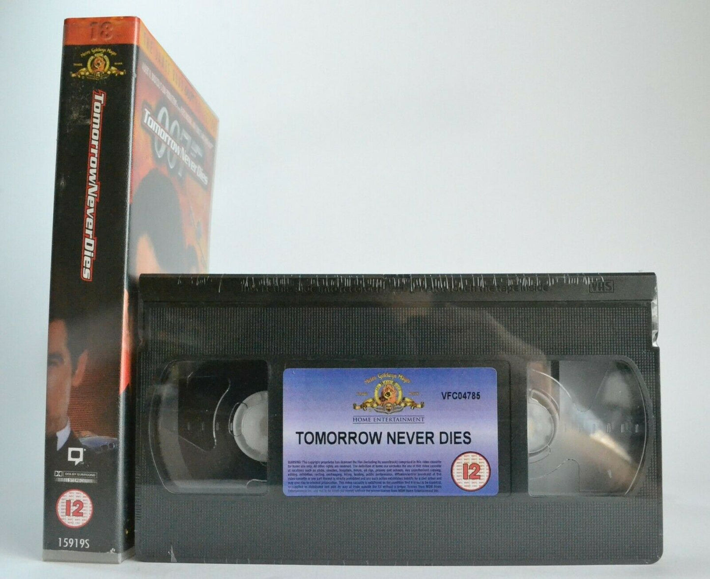 Tomorrow Never Dies (1997) <Brand New Sealed>- Action - Pierce Brosnan - Pal VHS-