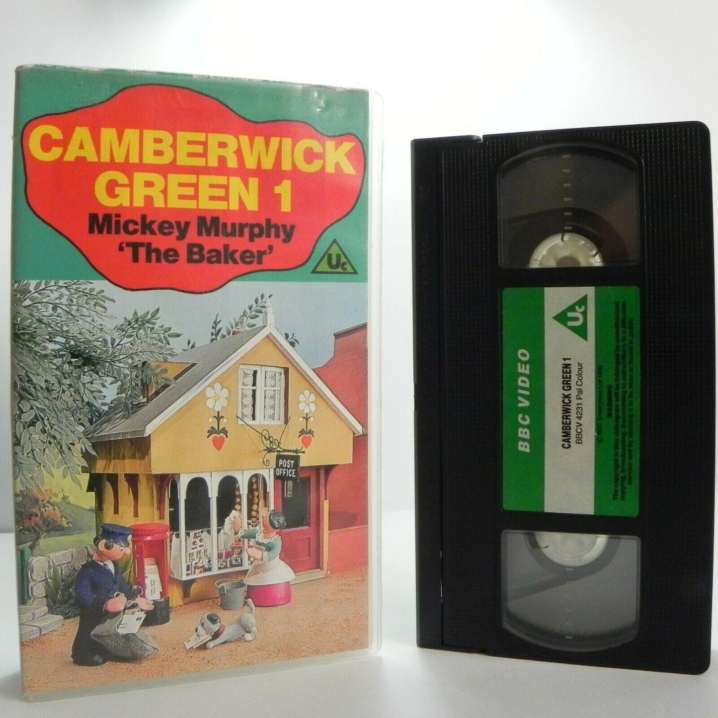 Camberwick Green 1: Mickey Murphy "The Baker" - Classic Animation - Kids - VHS-