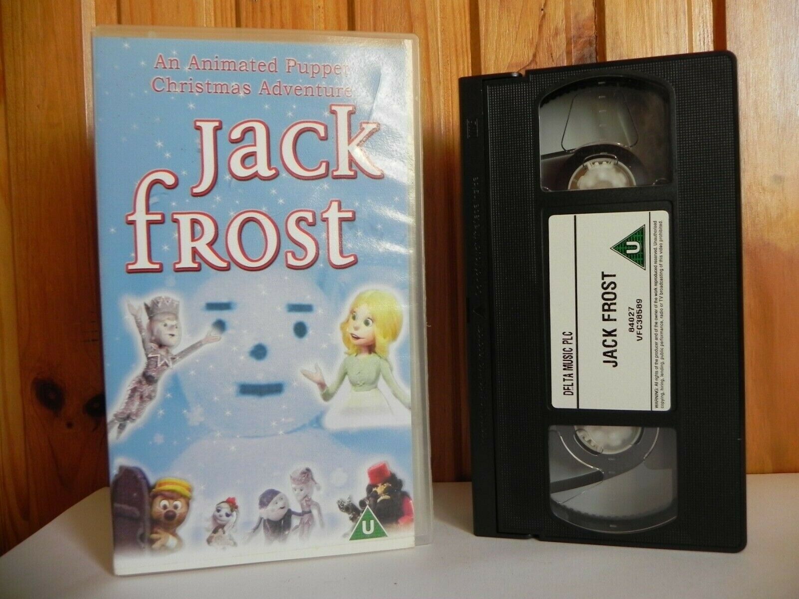 Jack Frost - Animated Christmas Adventure - Puppets - Fun - Children's - Pal VHS-