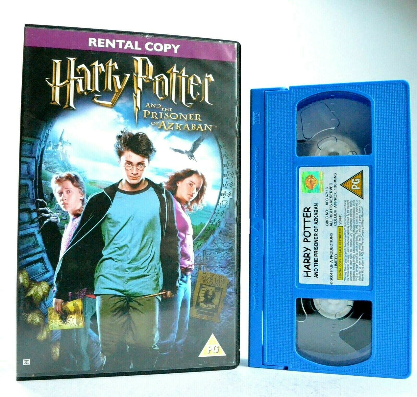 Harry Potter And The Prisoner Of Azkaban - Fantasy (2004) - Large Box - Pal VHS-