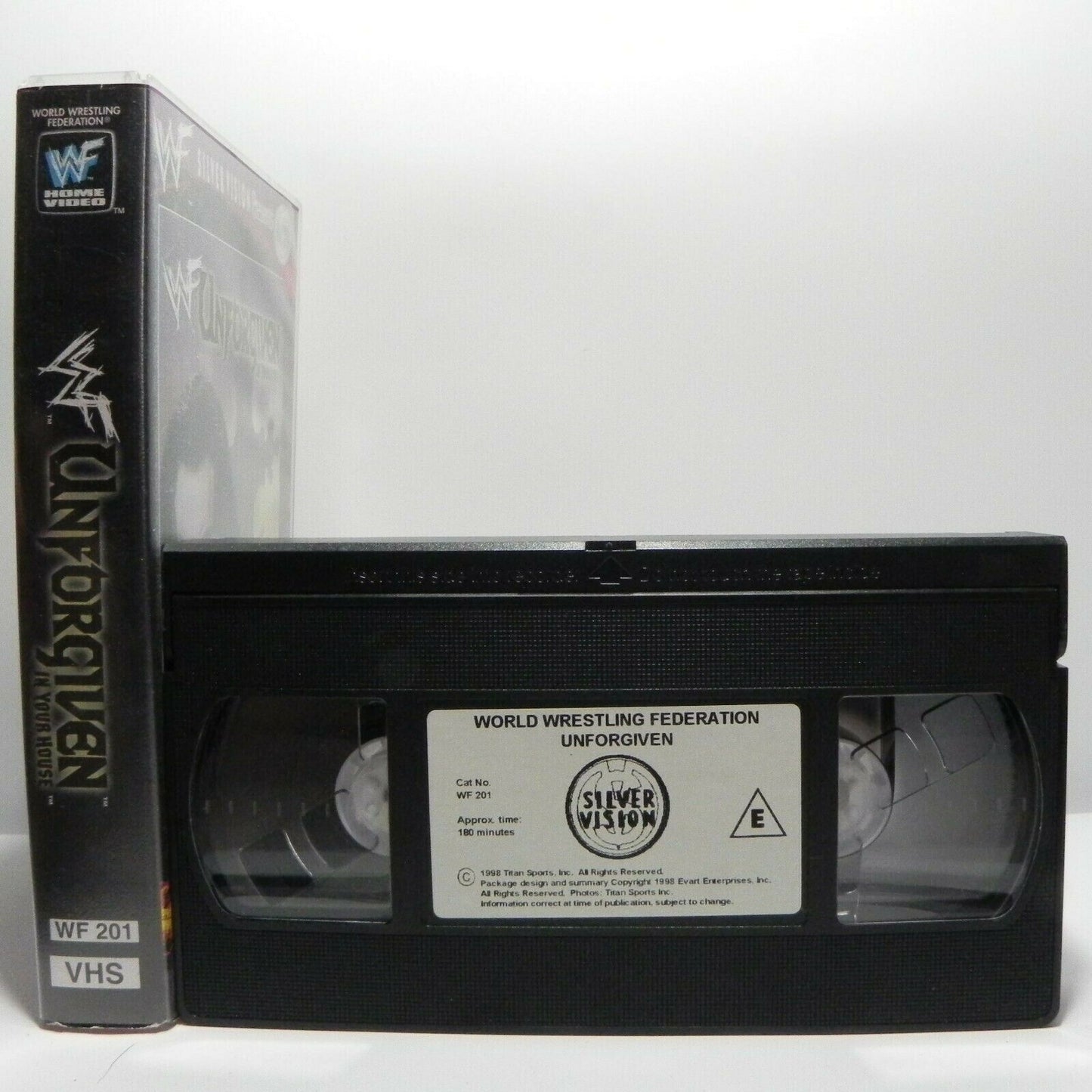 WWF Unforgiven: In Your House - Wrestling - S.Austin - O.Hart - K.Shamrock - VHS-