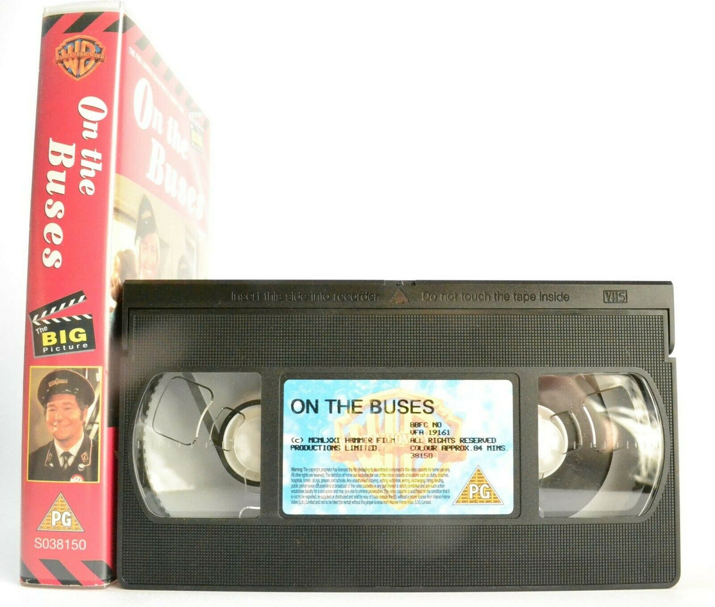 On The Buses [Full Length Film] Comedy - Reg Varney / Michael Robbins - Pal VHS-