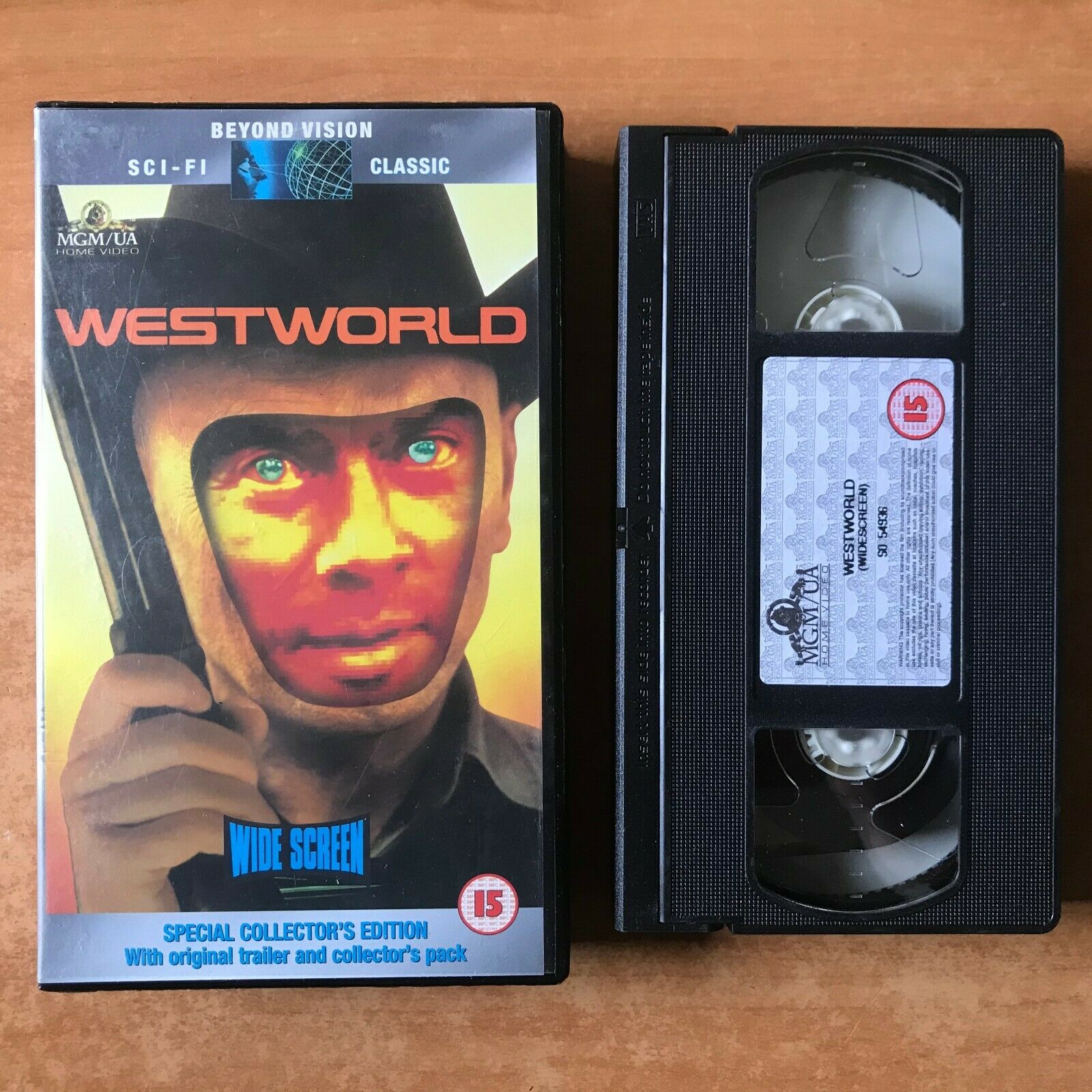 Westworld; [Widescreen] Collector's Edition; Sci-Fi Action - Yul Brynner - VHS-
