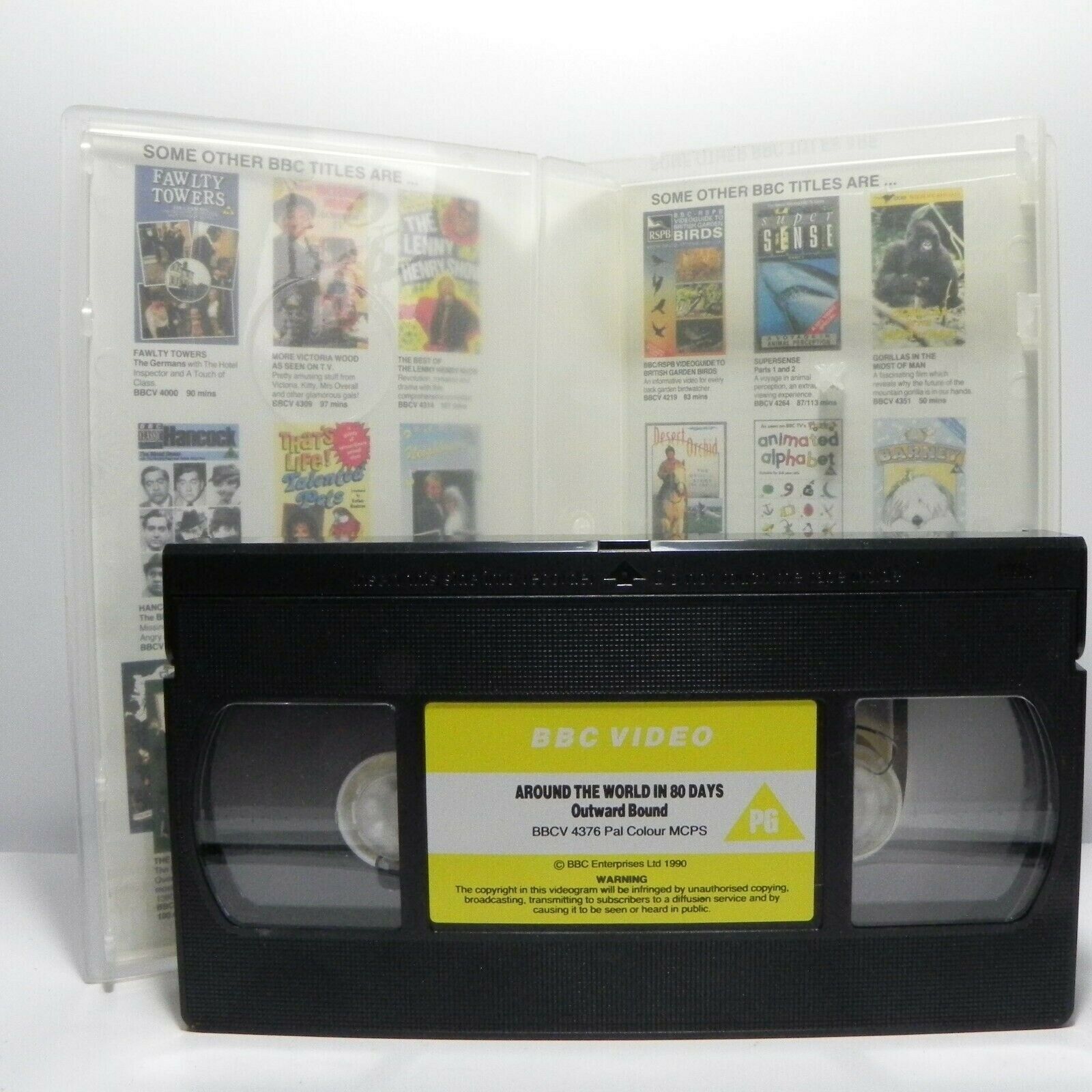 Around The World In 80 Days: By Michael Palin - Outward Bound - TV Series - VHS-