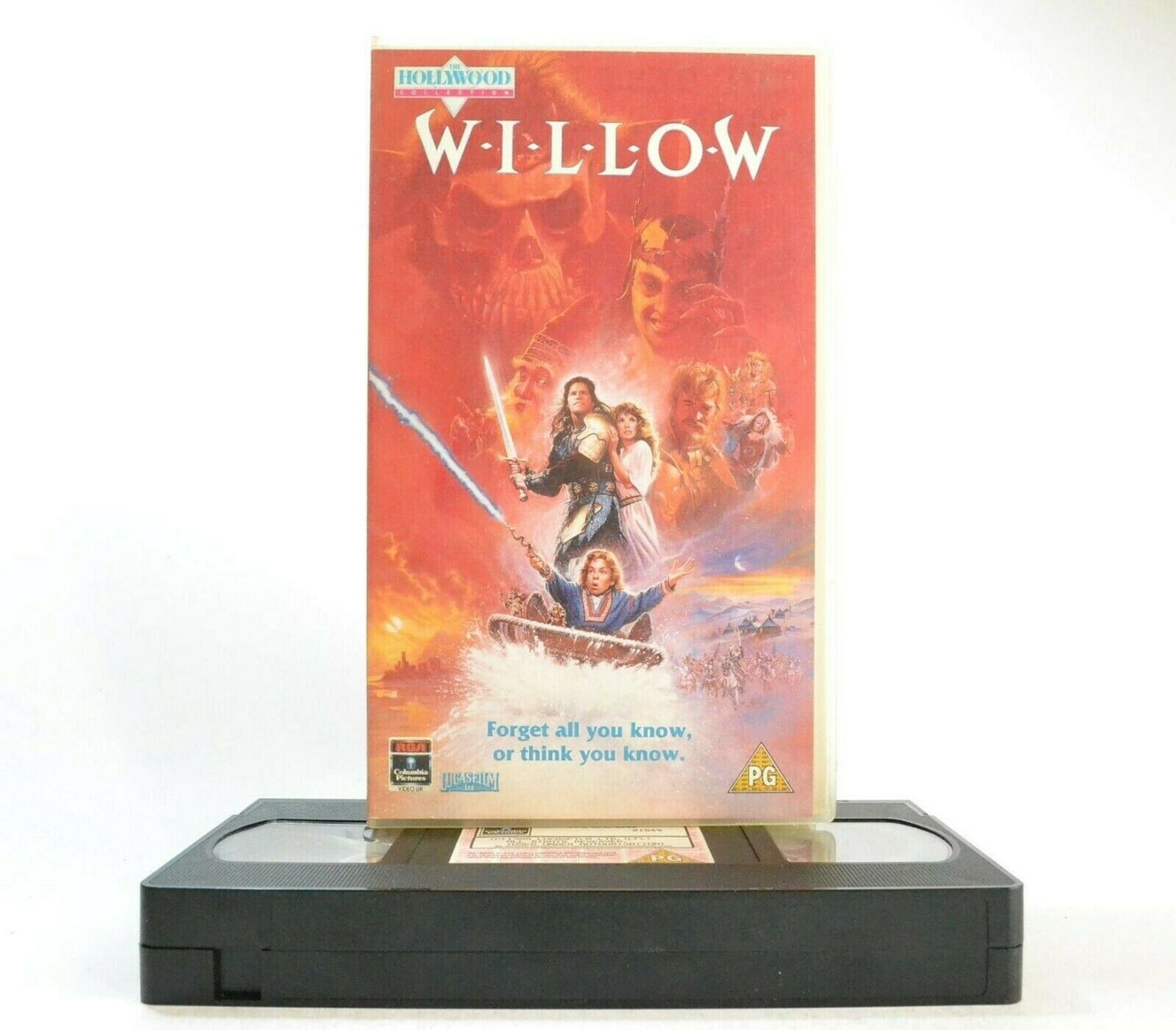Willow: Story By G.Lucas - Fantasy (1988) - Val Kilmer - Children's - Pal VHS-