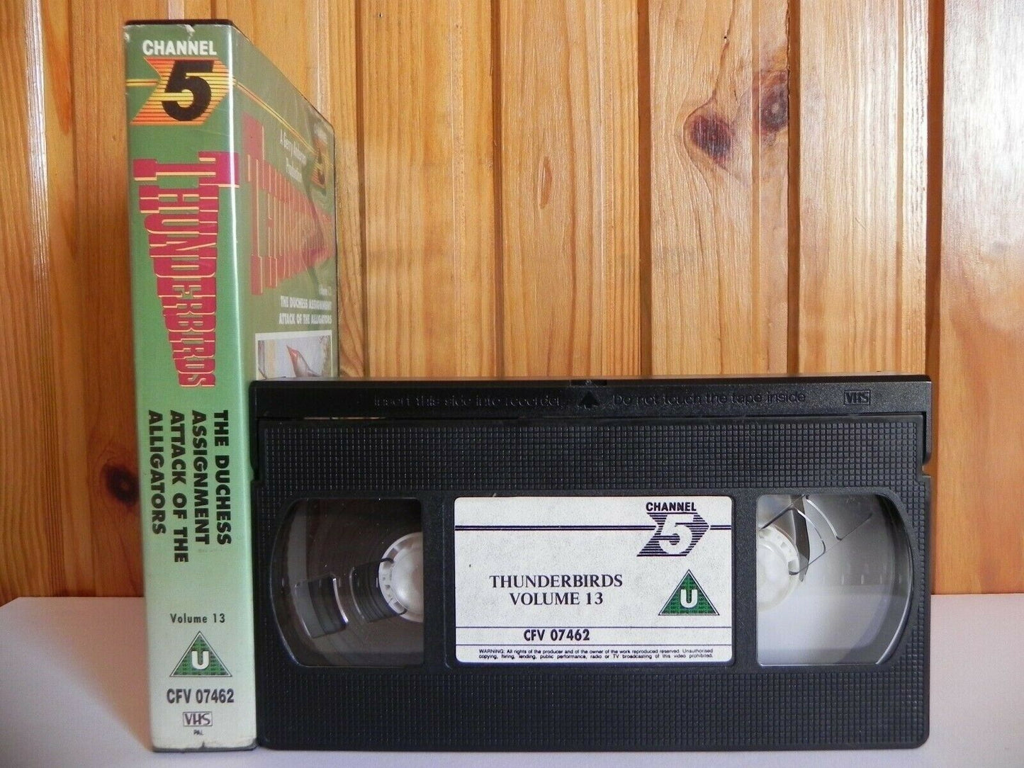 Thunderbirds - Channel 5 - Volume 13 - The Duchess Assignment - Kids - Pal VHS-