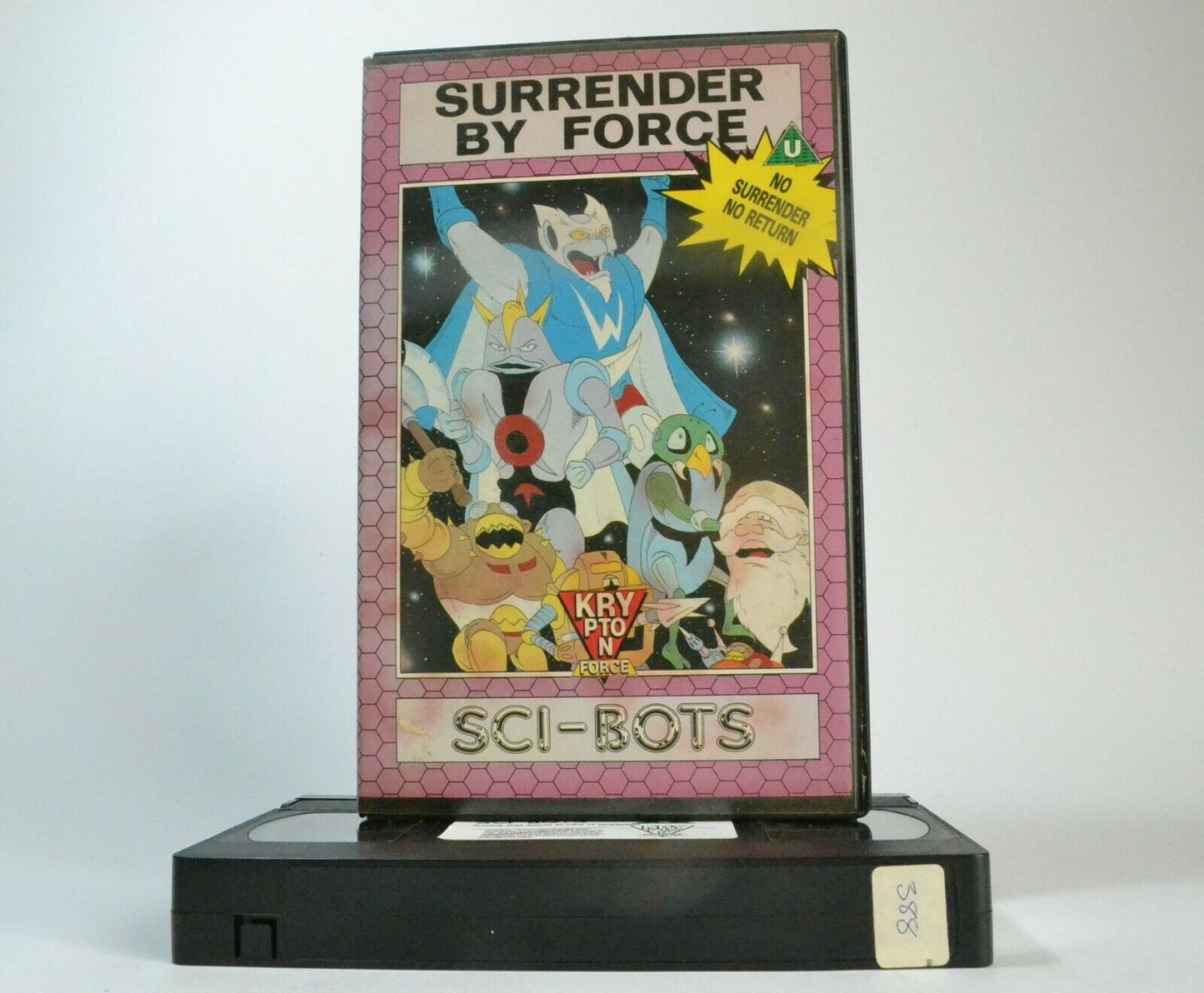 Sci-Bots: Surrender By Force - Animated Sci Fi - Action Adventures - Kids - VHS-