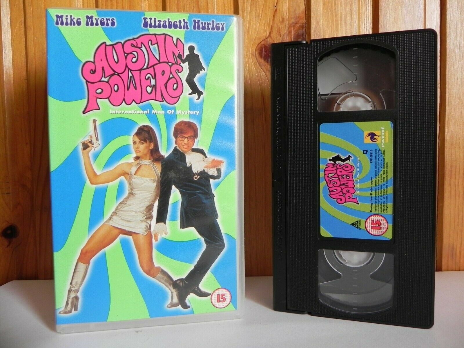 Austin Powers - Pathe - Comedy - Mike Myers - Elizabeth Hurley - Pal VHS-