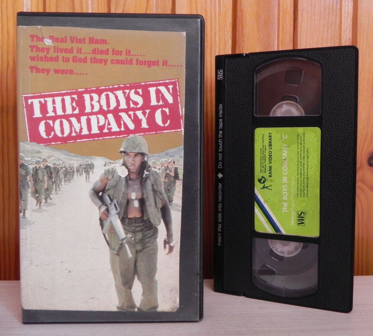 The Boys In Company C - Stan Shaw - Rank Video - War Drama - Pre Cert - Pal VHS-