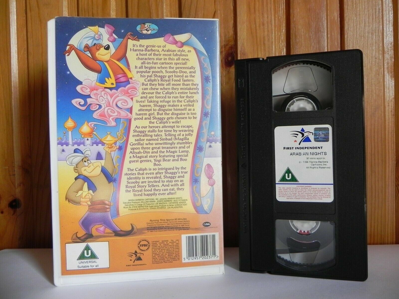 Arabian Nights - Hanna Barbera - Animated - [Scooby Doo] Large Box - Kids - VHS-