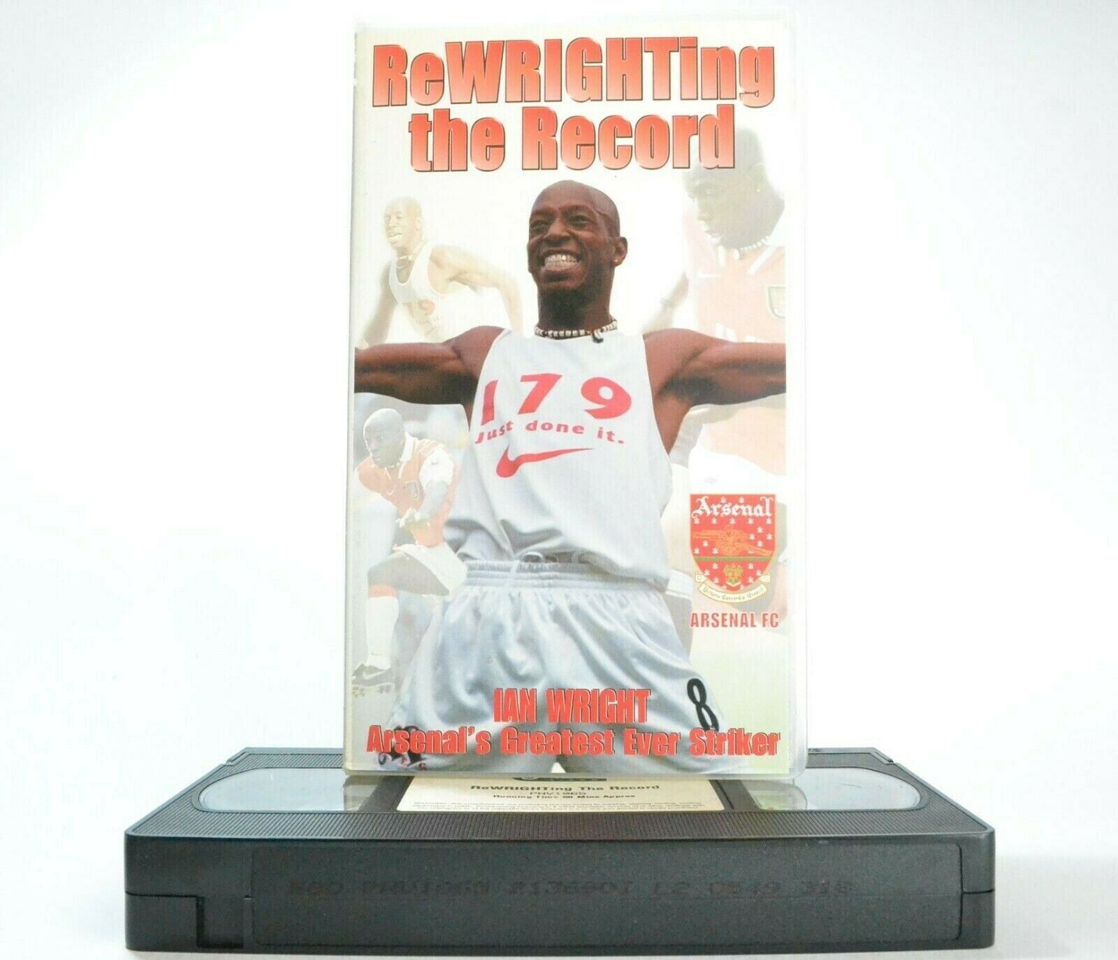Ian Wright: ReWRIGHTing The Record - Arsenal F.C. - Greatest Striker - Pal VHS-