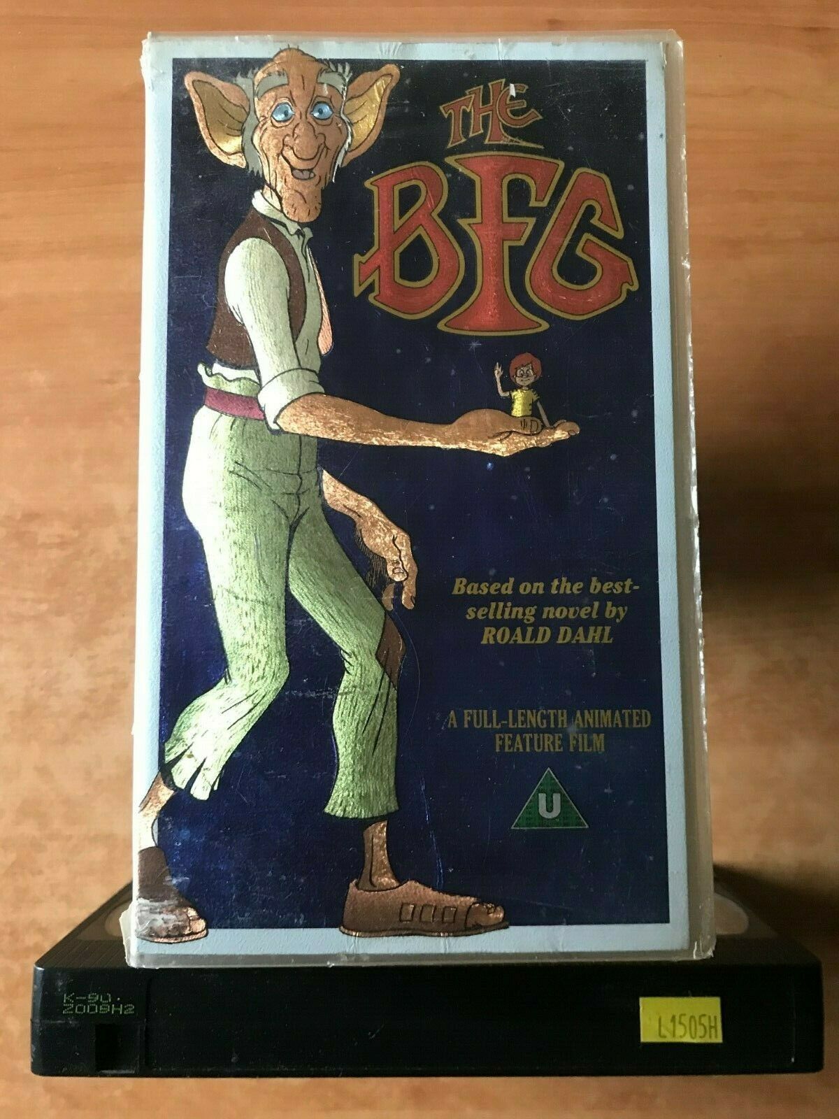 The BFG: Big Friendly Giant [Thames Video]; Roald Dahl - Animated - Kids - VHS-