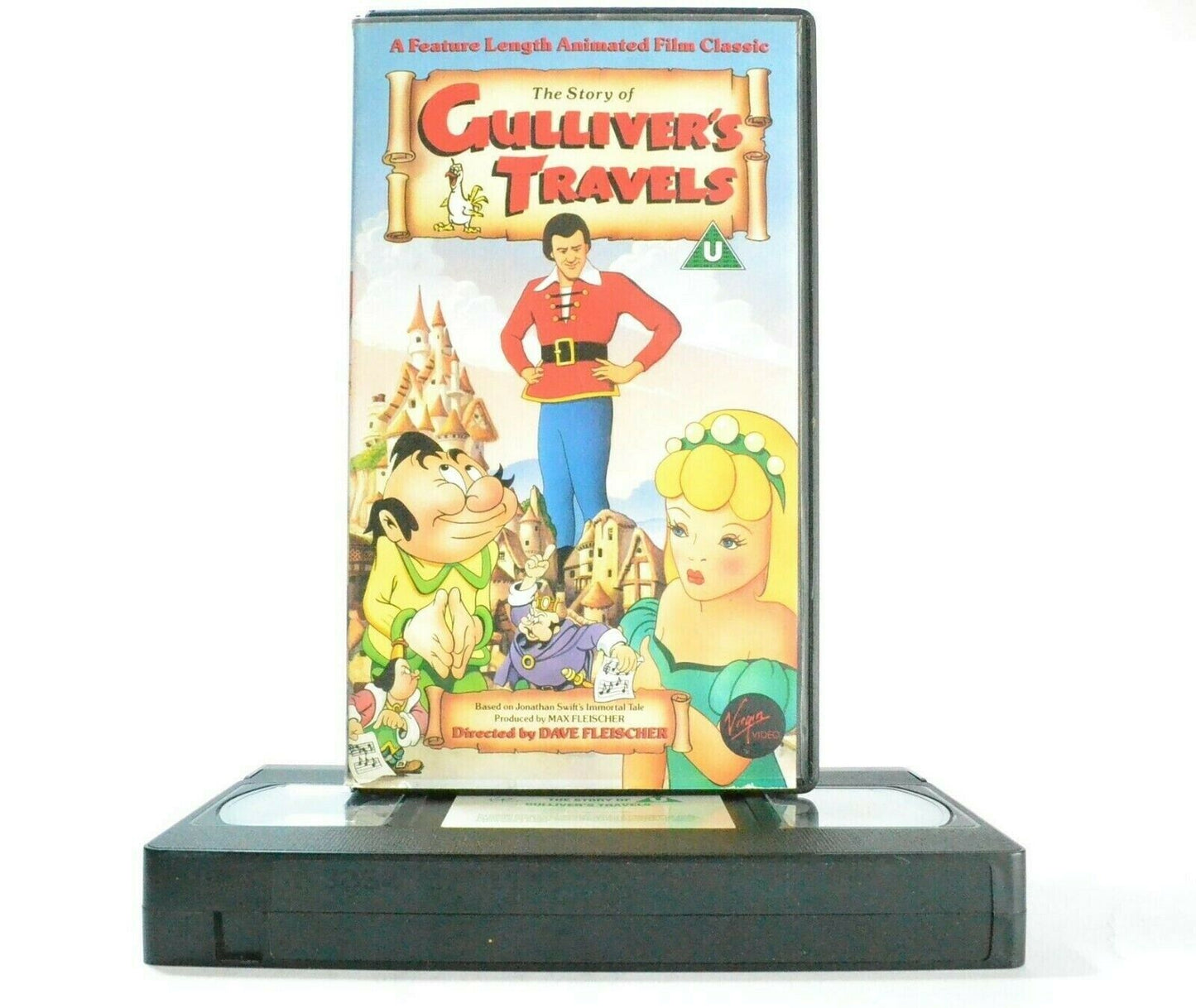 The Story Of Gulliver's Travels: Animated Film Classic - Children's - Pal VHS-