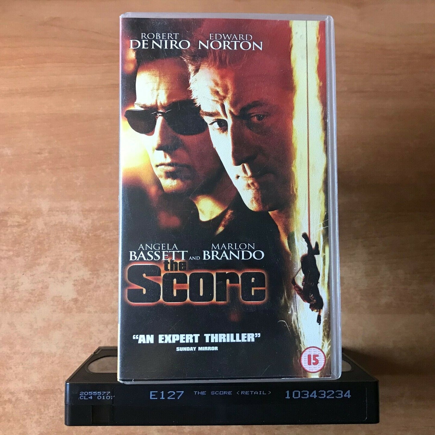 The Score (2001); [Frank Oz] Thriller - Robert De Niro / Edward Norton - Pal VHS-