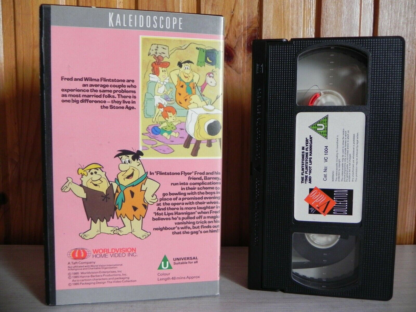 The Flintstones - Hanna-Barbera - The Flintstone Flyer' - Animated - Kids - VHS-