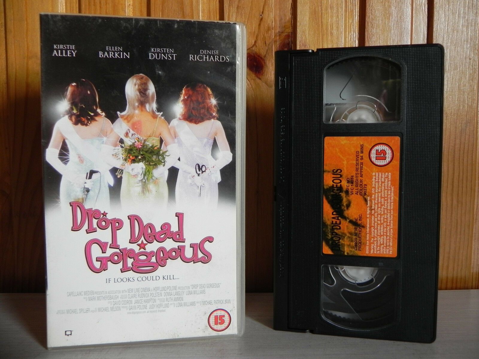 Drop Dead Gorgeous - ICON - Comedy - Kirstie Alley - Ellen Barkin - Pal VHS-