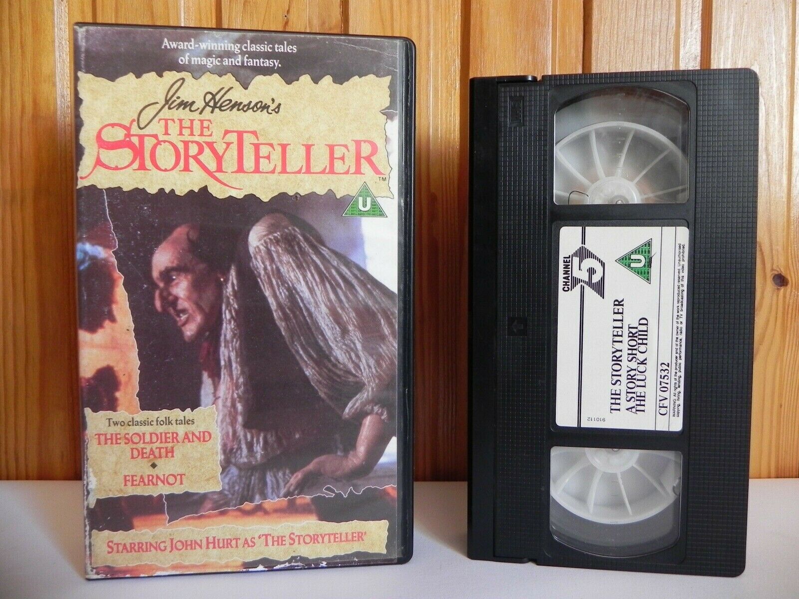 The Story Teller - Channel 5 - European Folk Tales - Magical - Children's - VHS-