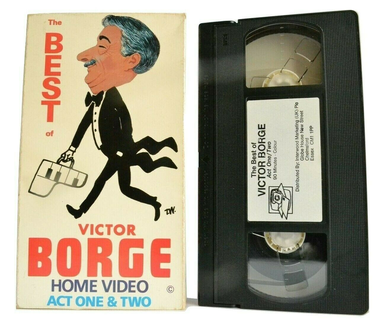 Victor Borge (Best Of) -'Introducing Mozart'- Classic Routines - Comedy - VHS-