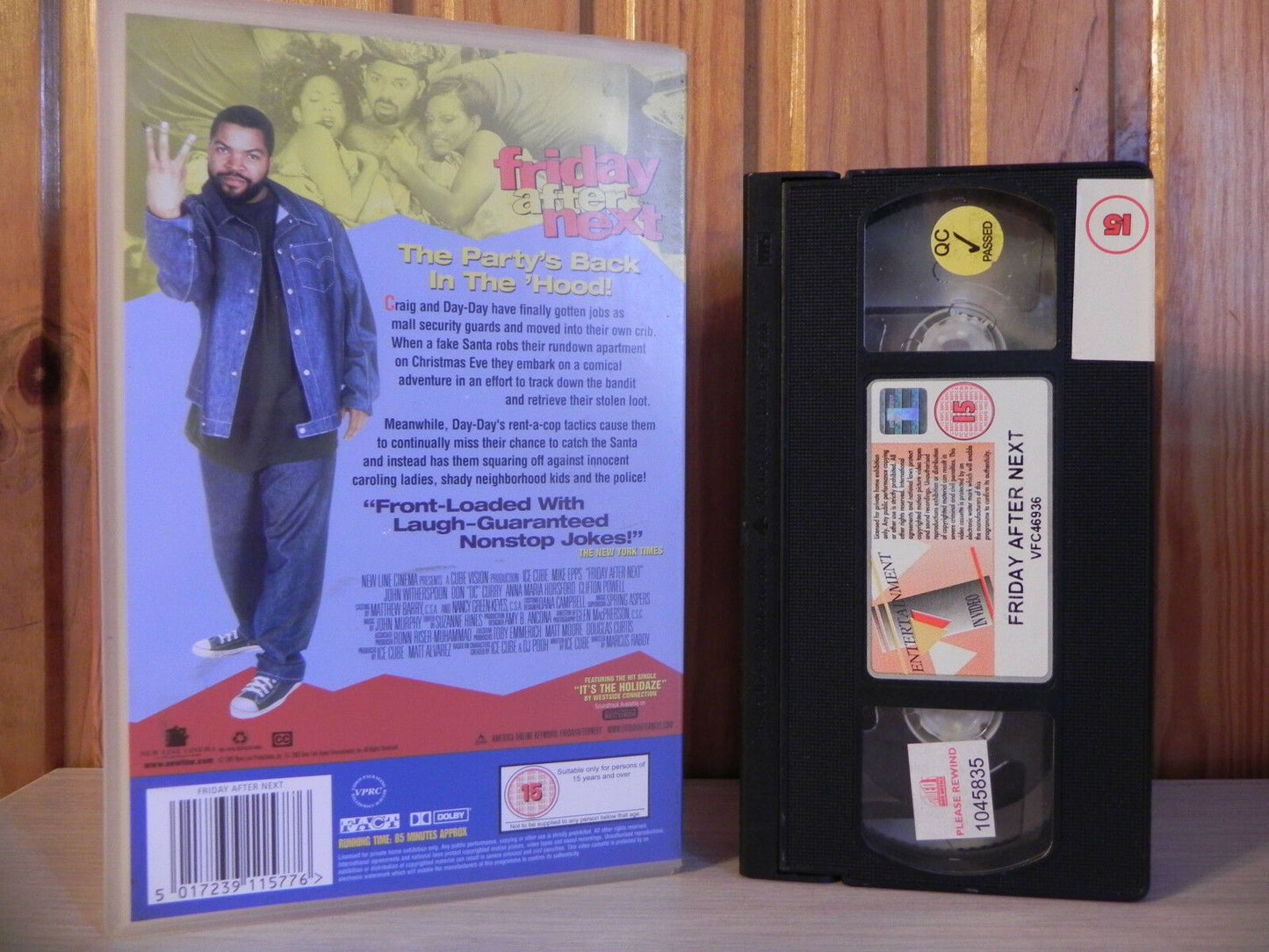FRIDAY AFTER NEXT - Big Box - Ex-Rental - Comedy - ICE CUBE - Collectable VHS-