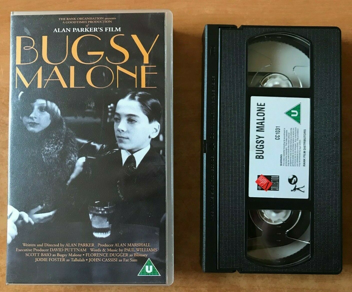 Bugsy Malone (1976); [Alan Parker] Gangster Musical Spoof - Jodie Foster - VHS-