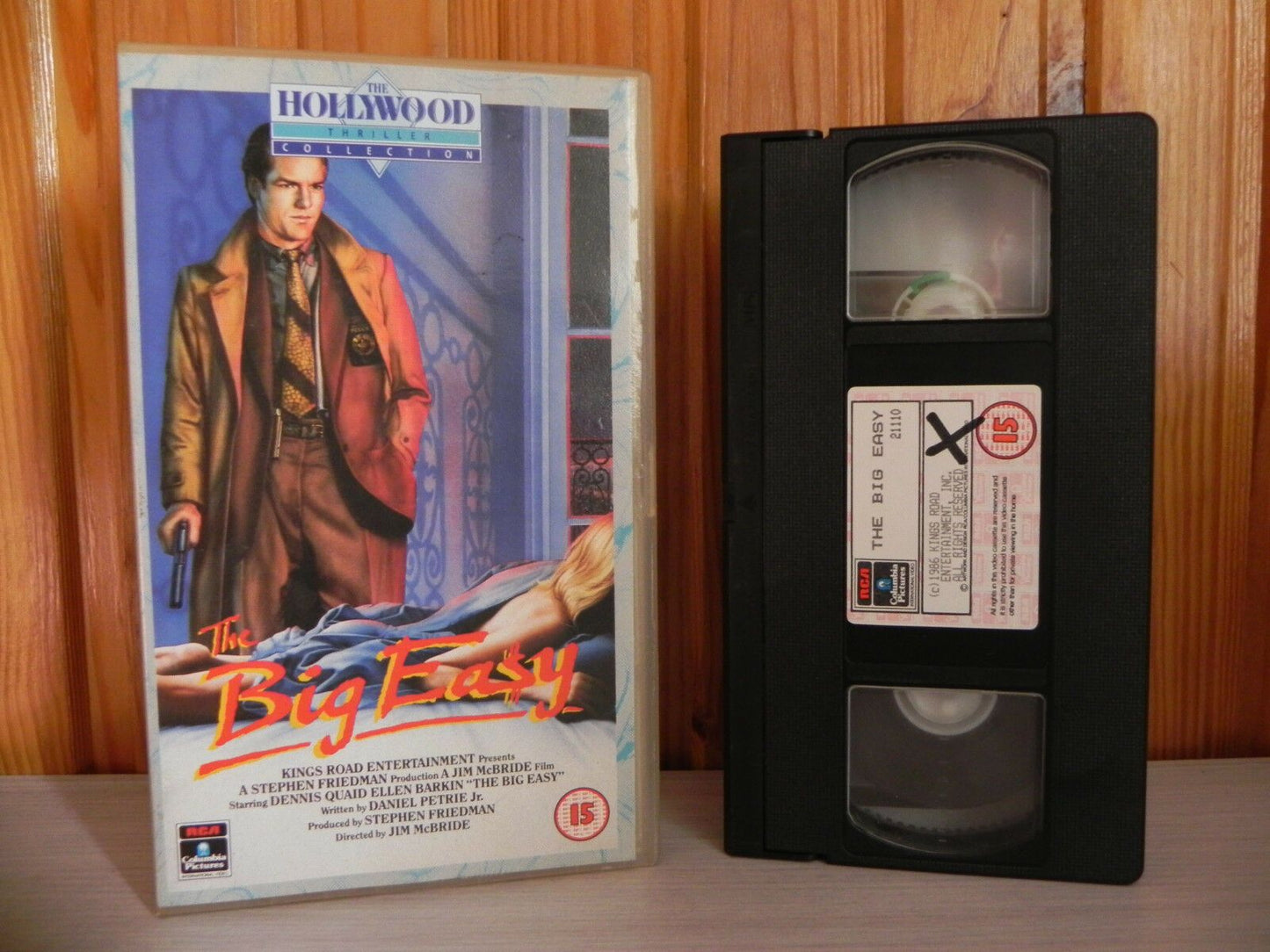 The Big Easy (1986) - Internal Affairs - Police Action - Dennis Quaid - Pal VHS-
