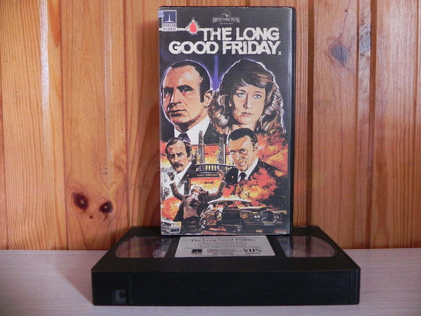 The Long Good Friday - Original Crime - Pre-Cert - 1981 Bob Hoskins - Pal VHS-
