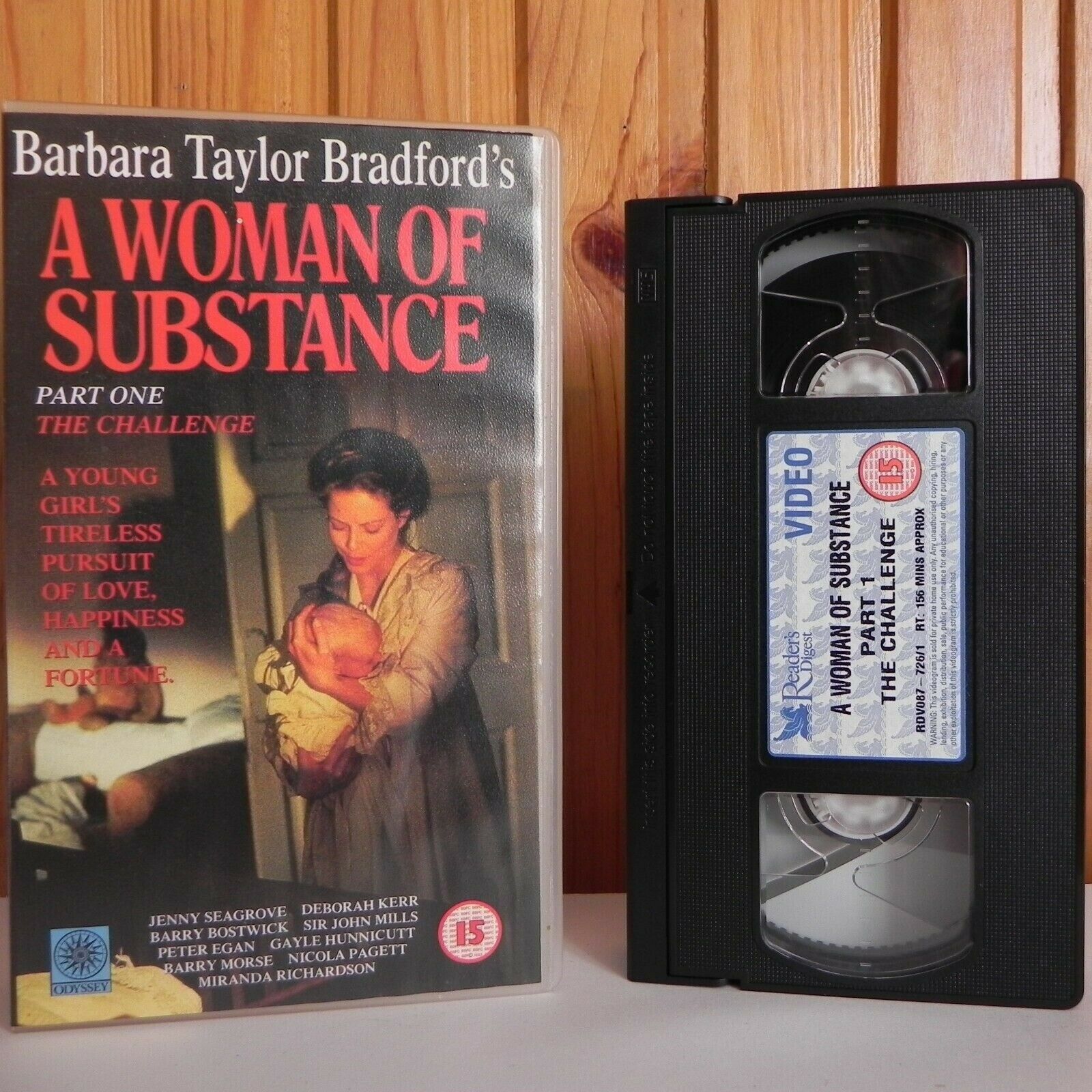A Women Of Substance - Part One - The Challenge - Jenny Seagrove - Pal VHS-