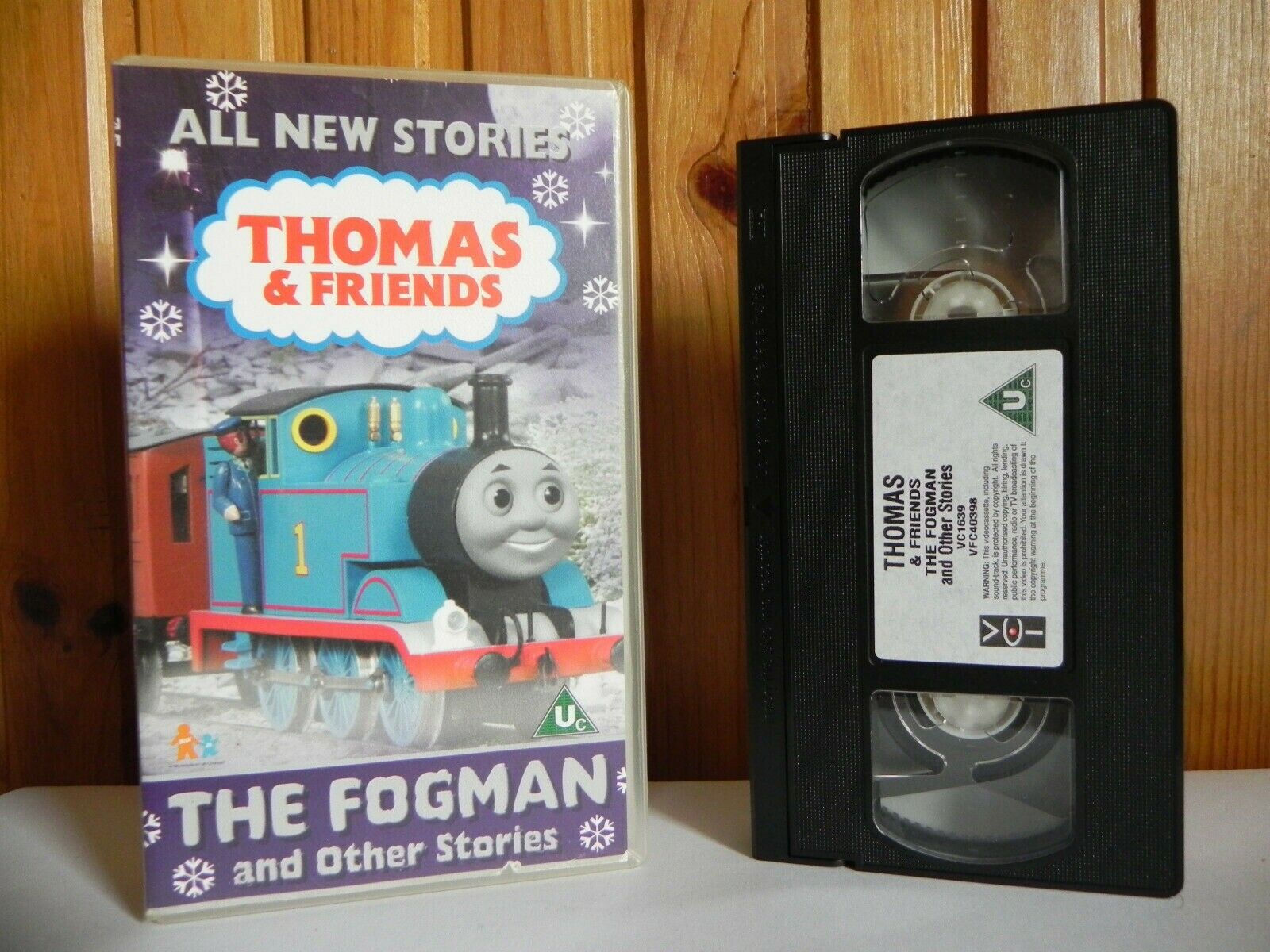 Thomas And Friends - The Fogman - All New Stories - Animated - Fun - Kids - VHS-
