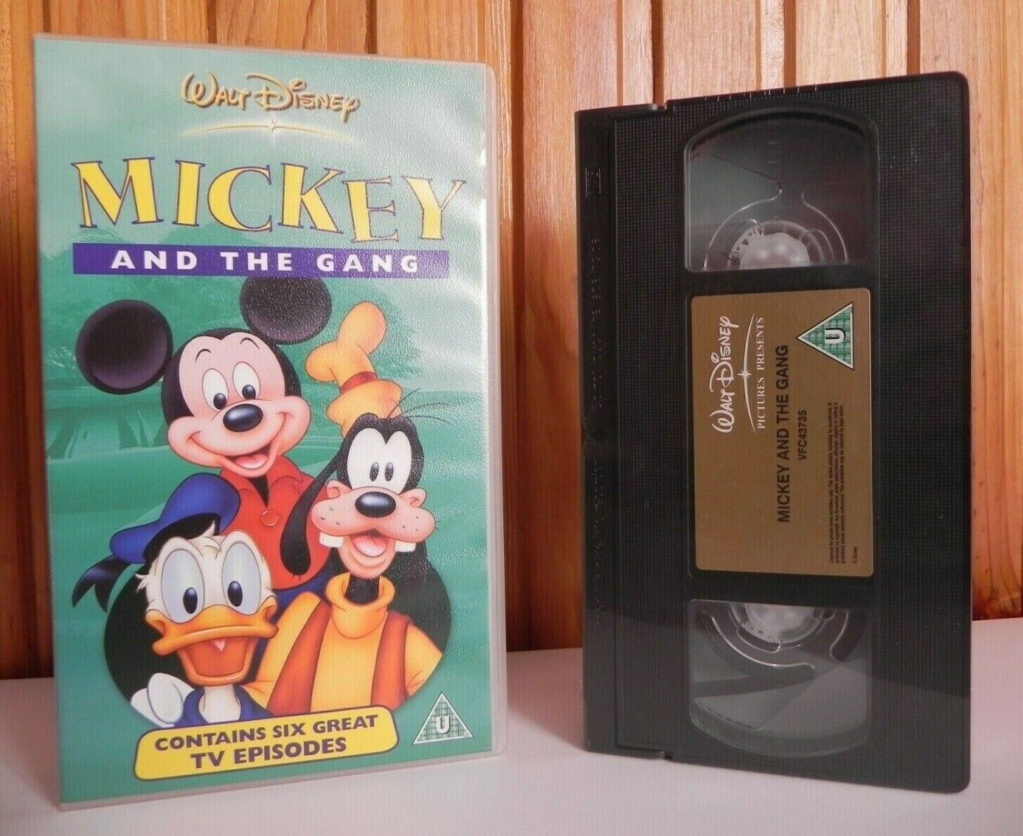 Mickey And The Gang: Brand New Sealed - Walt Disney - Animated - Kids - VHS-