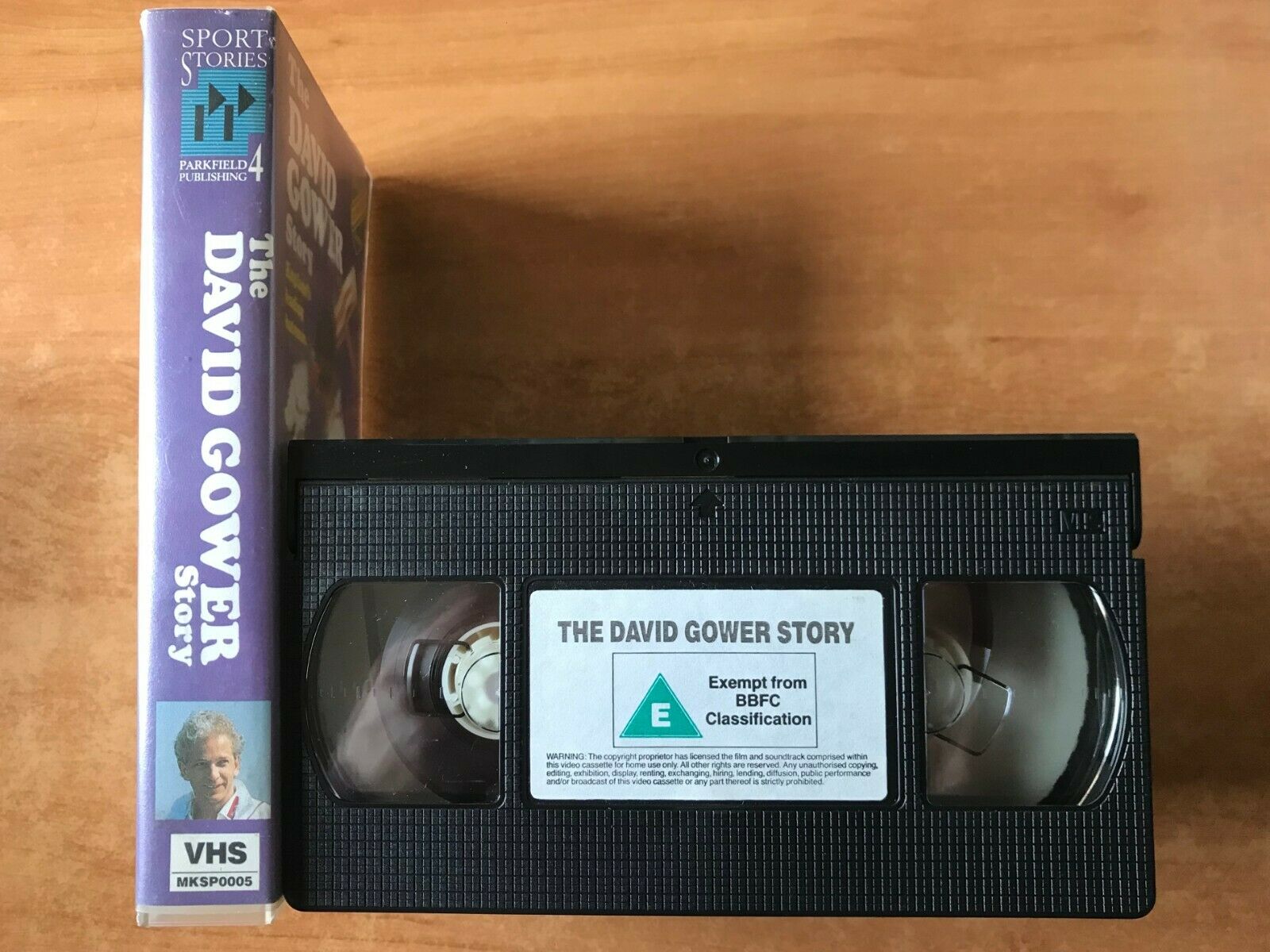 The David Gower Story [The Superstar Series] Documentary - Cricker - Pal VHS-