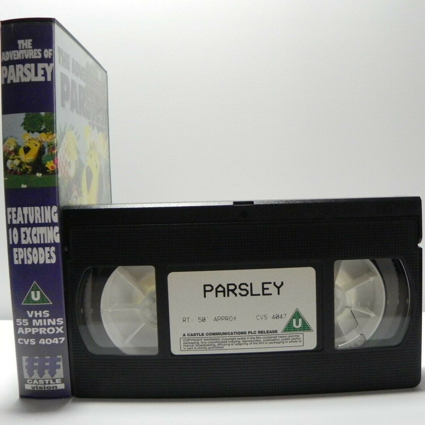 The Adventures Of Parsley - Friendly Lion - Animated - Children's - Pal VHS-