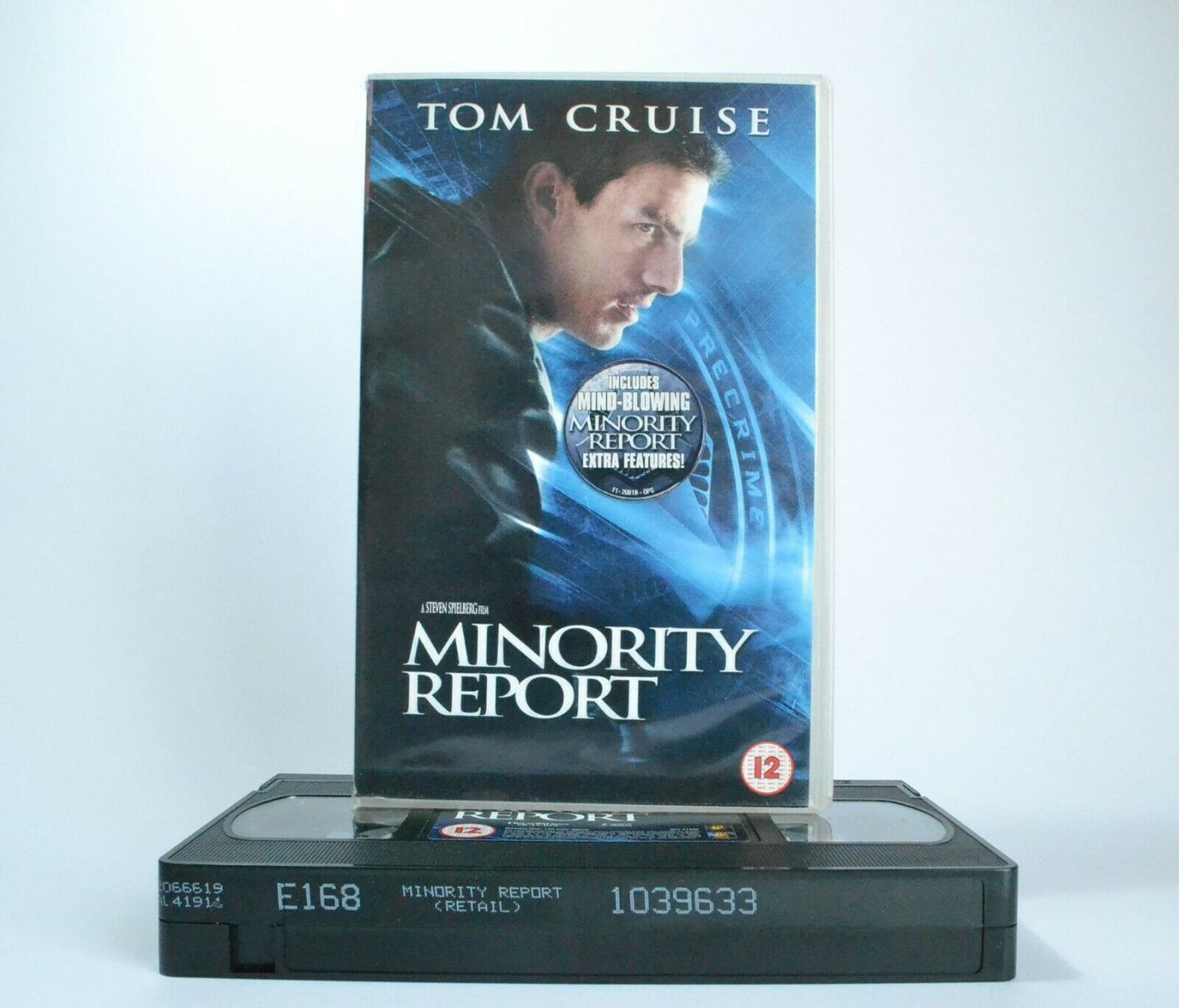 Minority Report: Based On P.K.Dick Short Story - Sci-Fi/Action - T.Cruise - VHS-