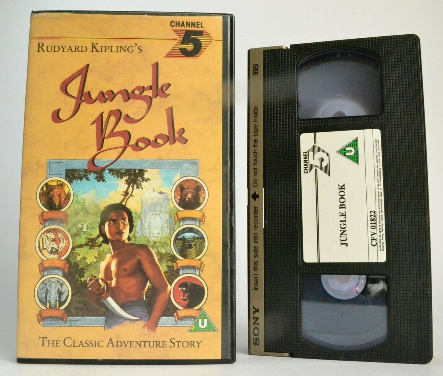 Jungle Book; [Rudyard Kipling] Classic Adventure - Sabu / Joseph Calleia - VHS-