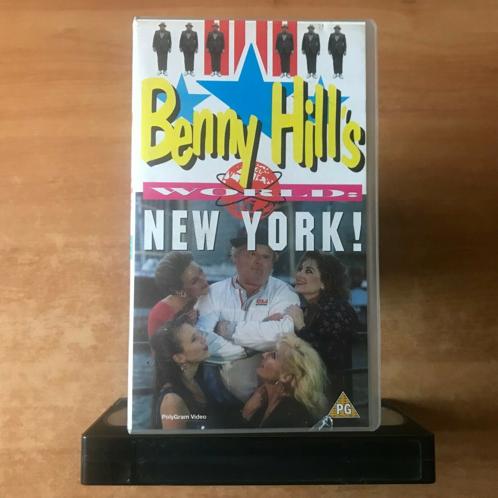 Benny Hill [World Tour: New York] Times Square - Central Park - Comedy - Pal VHS-