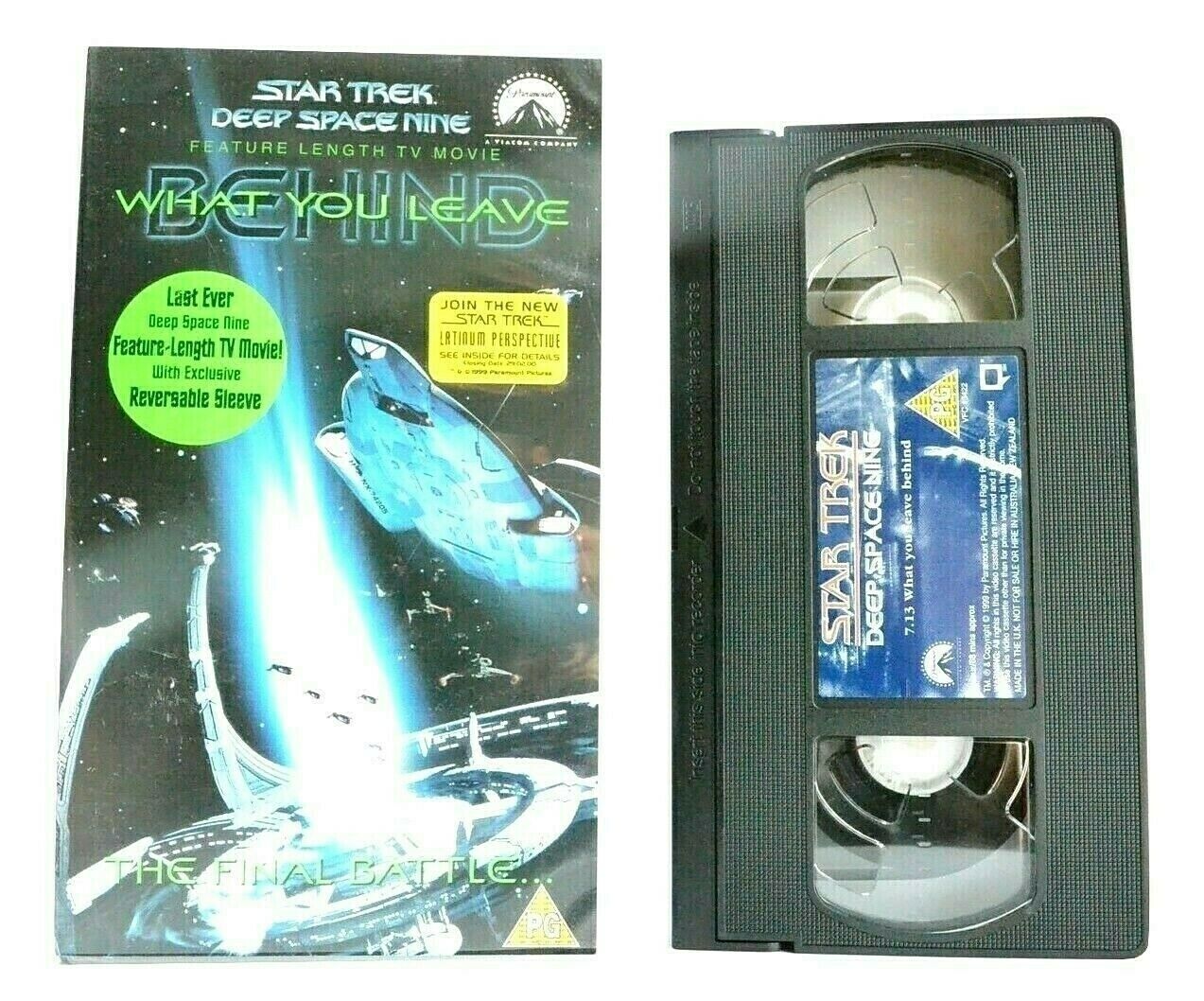 Star Trek Deep Space 9: What You Leave Behind (Final TV Movie) - Sci-Fi - VHS-
