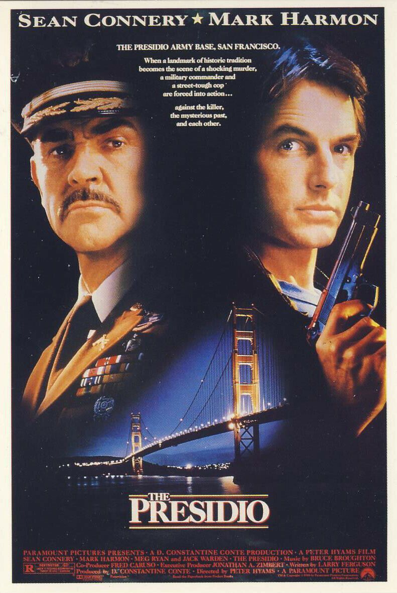 The Presidio (1988) - Police Drama - Large Box - Sean Connery/Meg Ryan - Pal VHS-