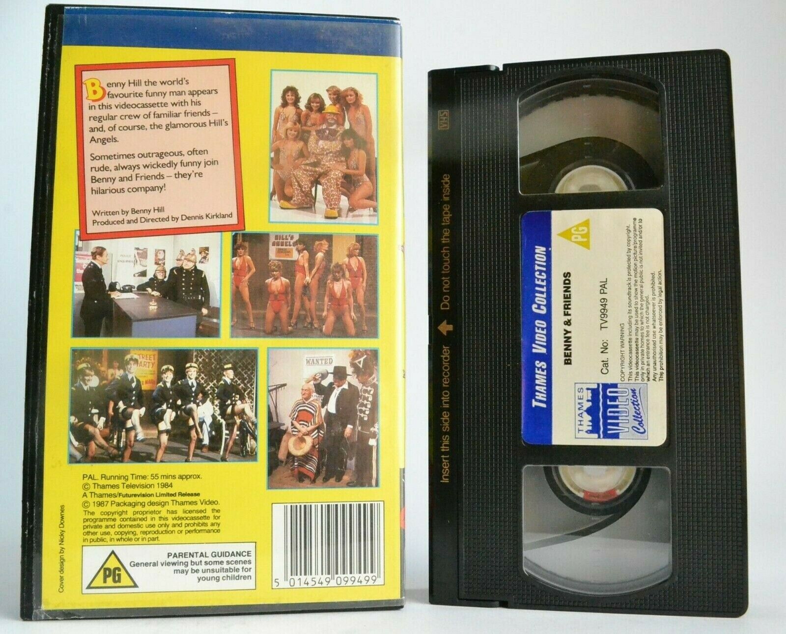 Benny And Friends - (1987) -< Thames Video > - Comedy - [Benny Hill] - Pal VHS-