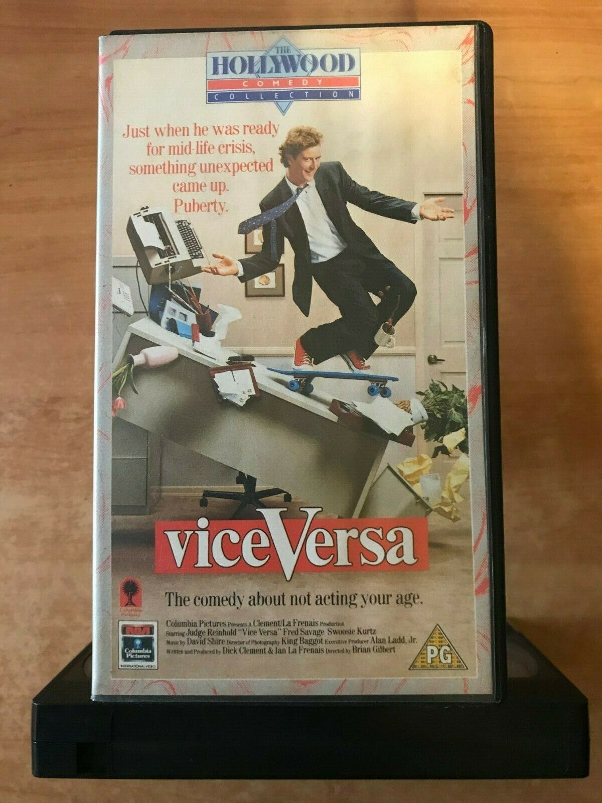 Vice Versa (1988);[F. Anstey] Fantasy Comedy - Fred Savage/Judge Reinhold - VHS-