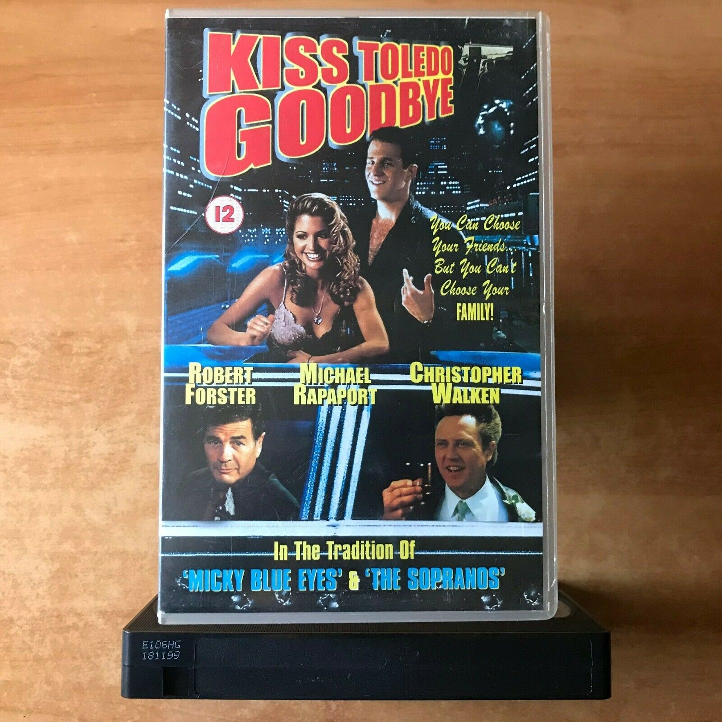 Kiss Toledo Goodbye (1999): Thriller [Big Box] Rental - Christopher Walken - VHS-