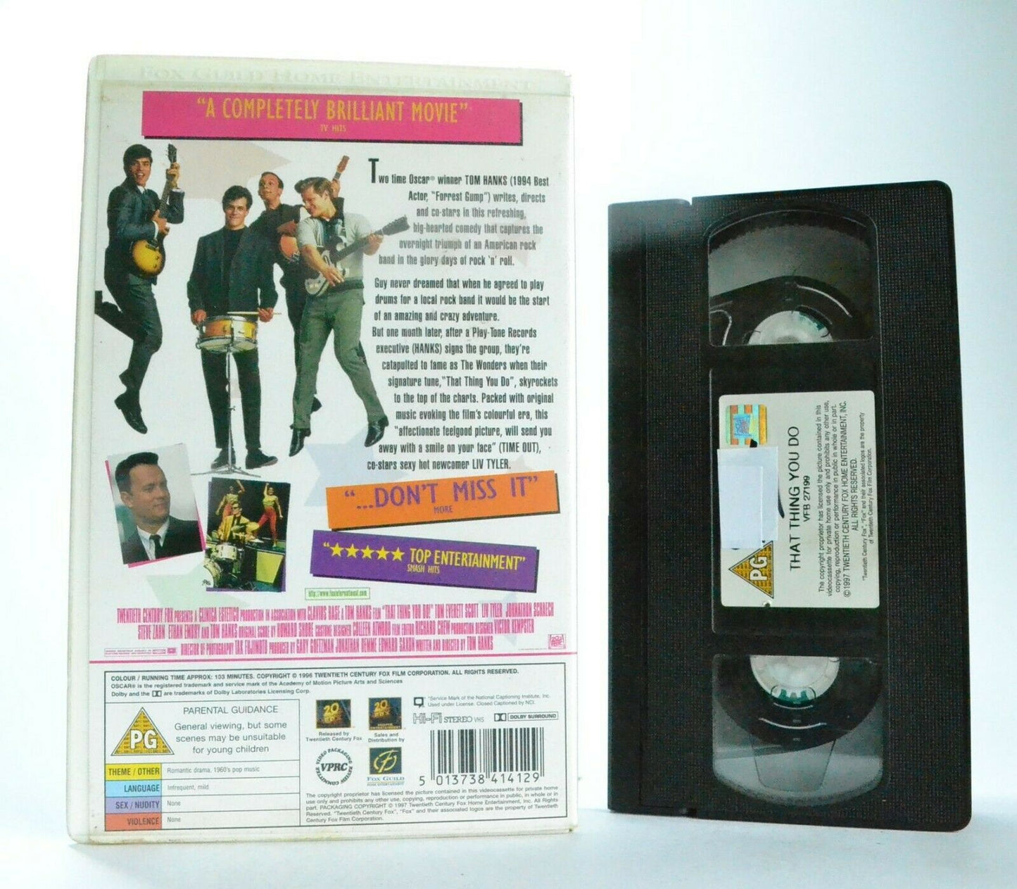That Thing You Do: Film By T.Hanks - Comedy - Glory Days Of Rock 'N' Roll - VHS-
