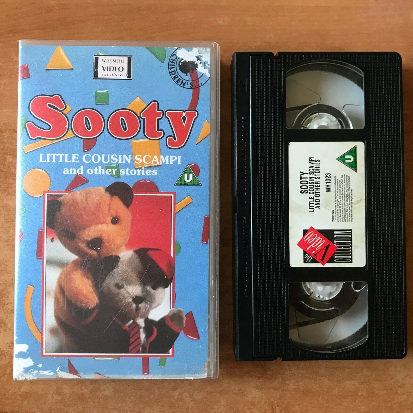 Sooty: Little Cousin Scampi; [WH Smith Video]: "Sticky Situation" - Kids - VHS-