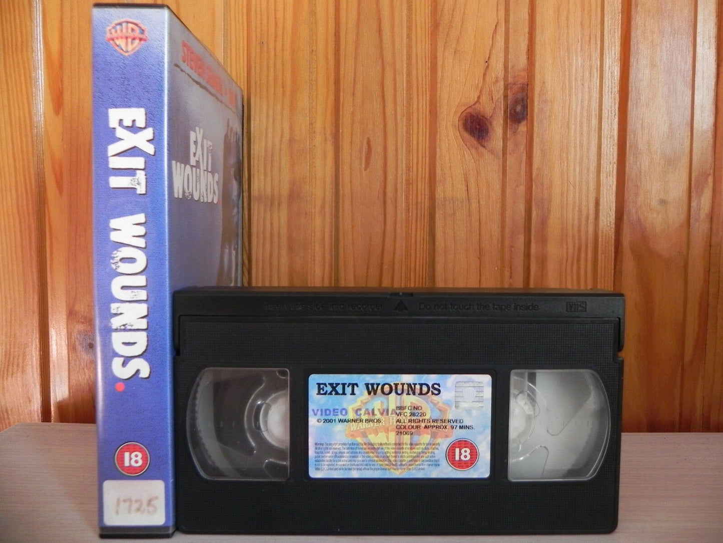 Exit Wounds - Steven Seagal - DMX - Big Box - Ex-Rental - Joel Silver - Pal VHS-