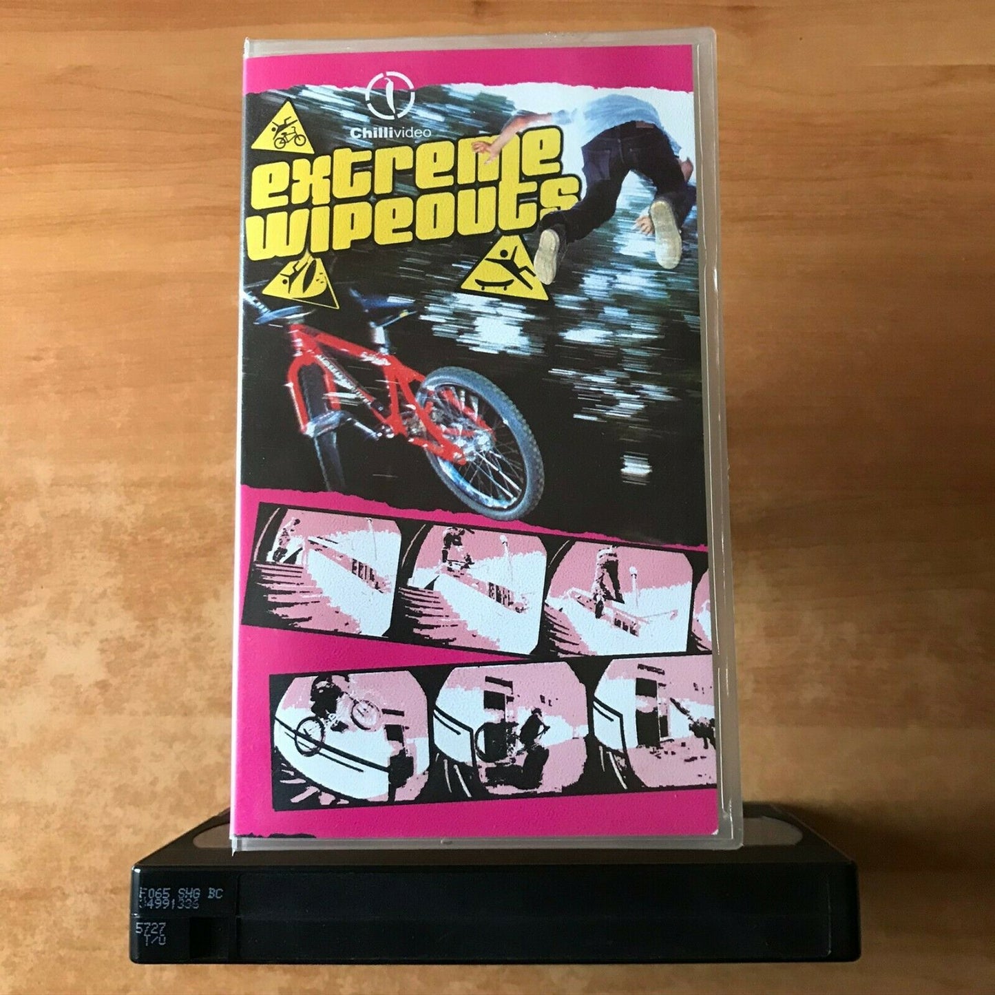 Extreme Wipeouts [Extreme Sports]: Skateboarding - Snowboard - BMX - Pal VHS-