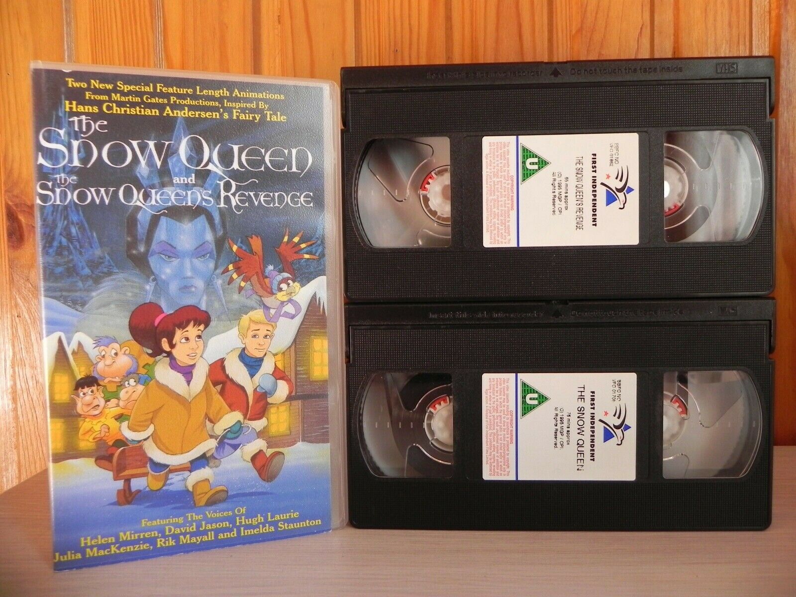 SNOW QUEEN - SNOW QUEENS REVENGE - First Independent - Feature Length - PAL VHS-