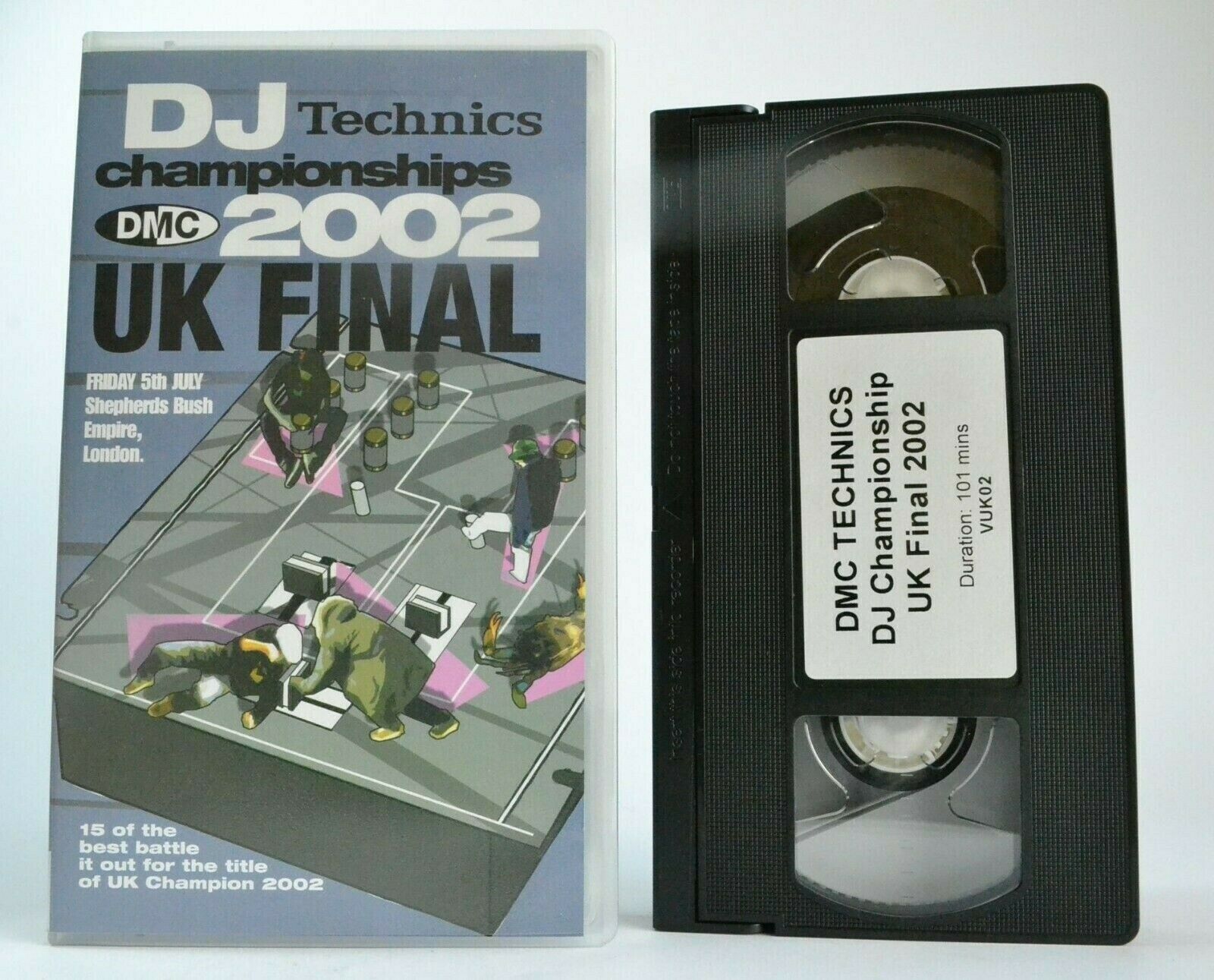 DMC Technics DJ Championship 2002 UK Final: Shepherds Bush Empire (K Flash) VHS-