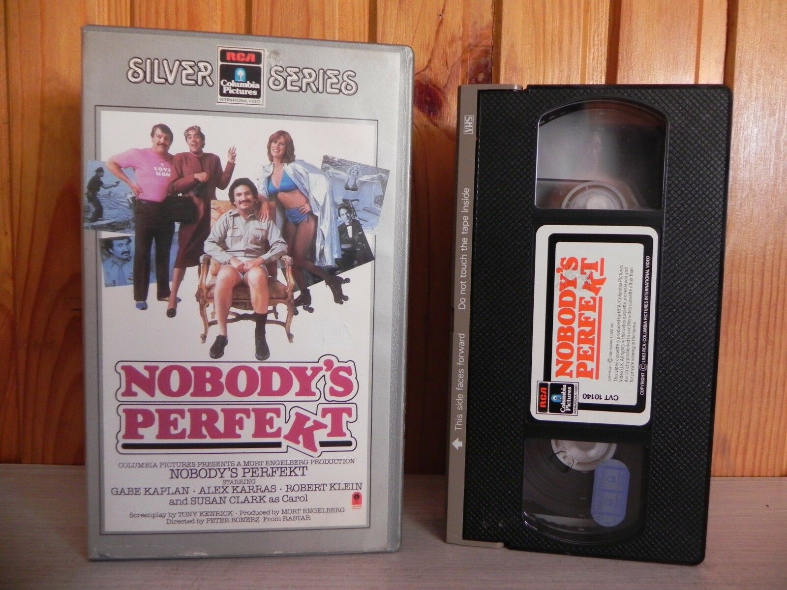 Nobody's Perfekt - Gabe Kaplin - RCA Silver Series - 1981 Comedy - Pre Cert VHS-