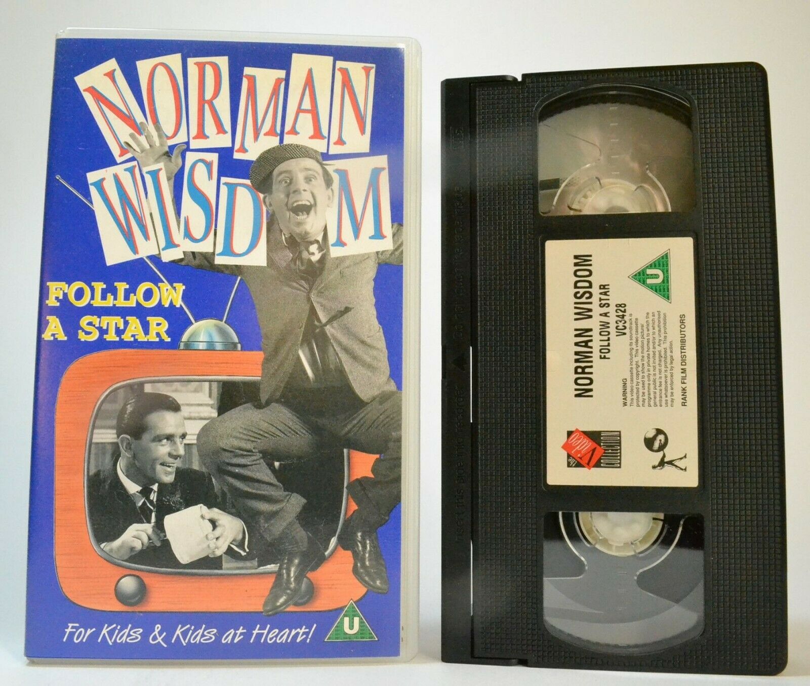 Follow A Star; [Robert Asher] Comedy - Norman Wisdom / June Laverick - Pal VHS-